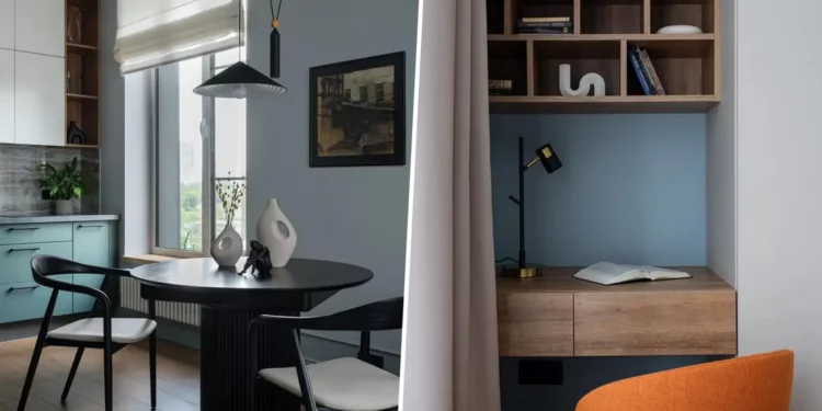 Érték- és időtálló berendezés 48 m2-es új lakóparki lakásban