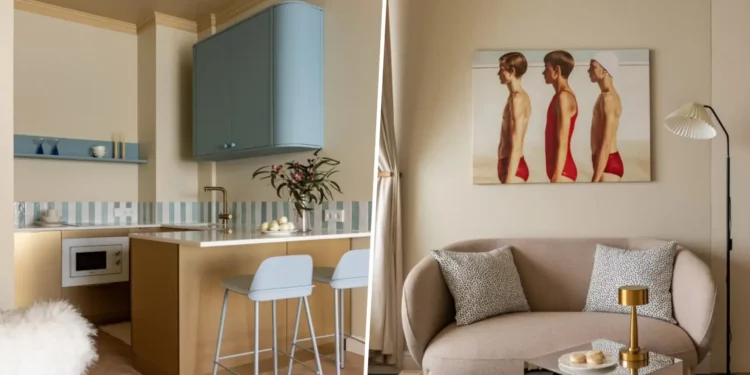 Különleges textúrák és nyugodt alapszínek, exkluzív összhatás 30 m2-en