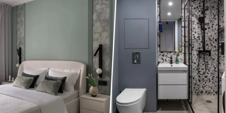 Felújítás modern minimalista stílusban 49 m2-en