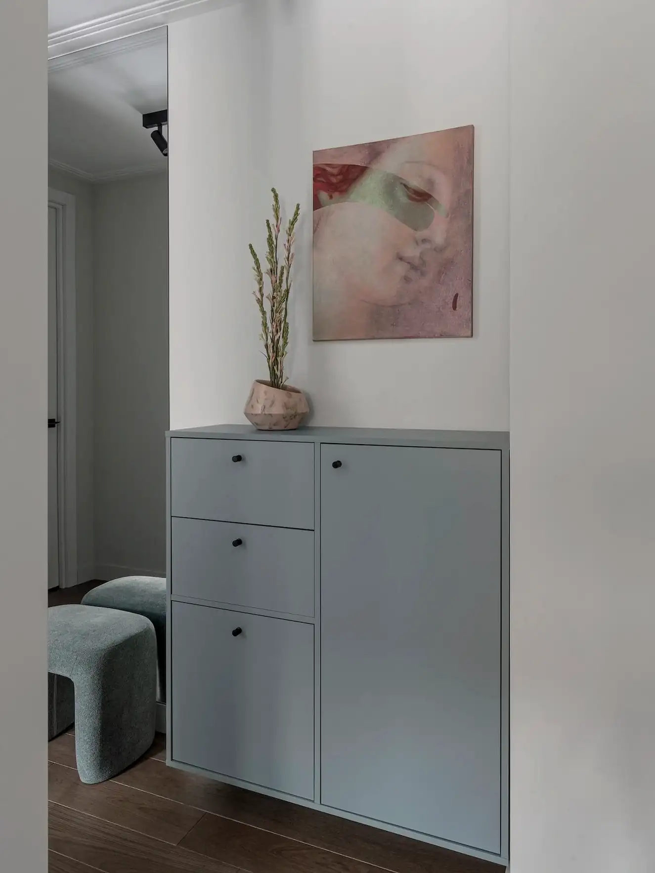 Felújítás modern minimalista stílusban 49 m2-en