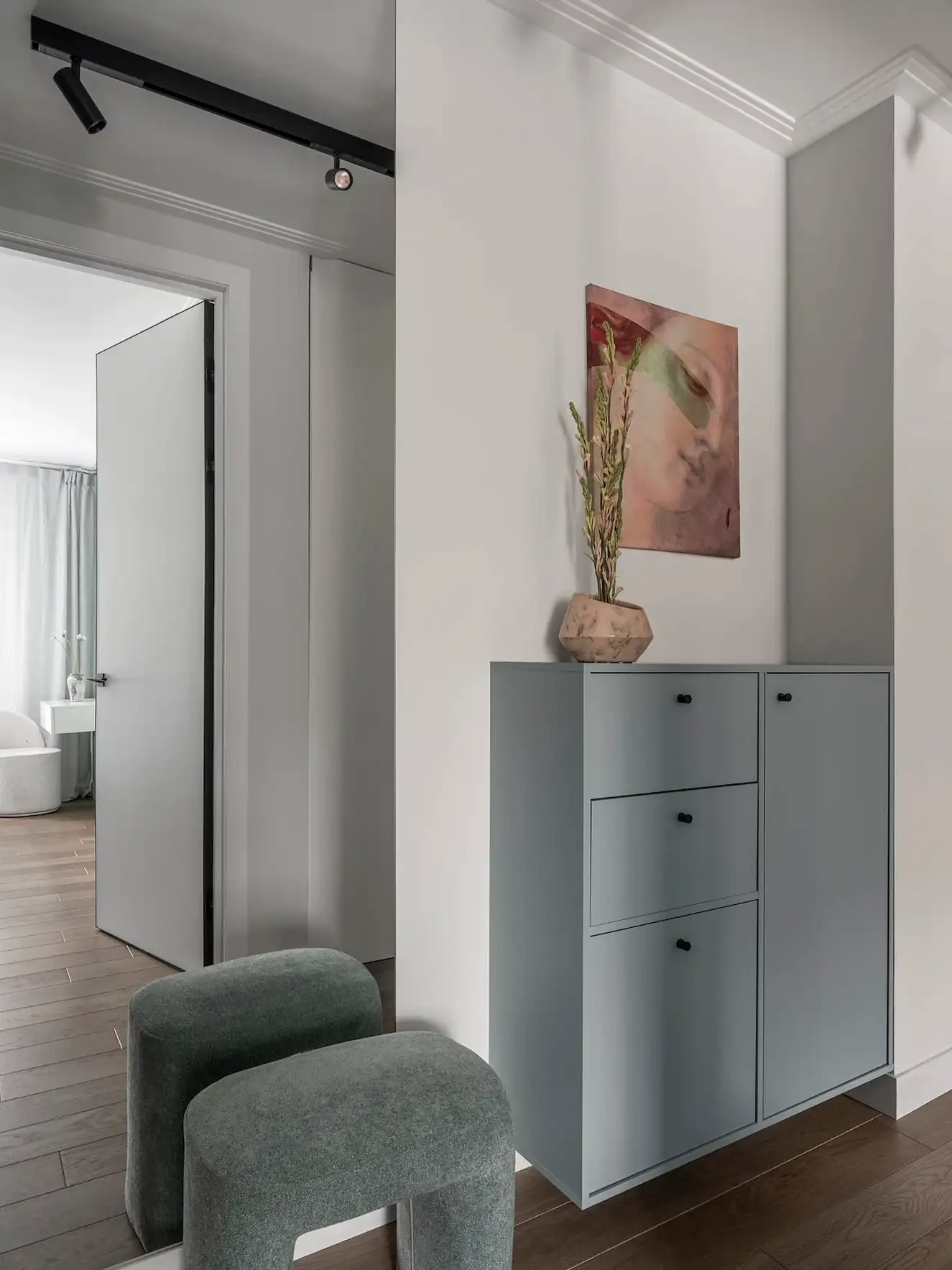 Felújítás modern minimalista stílusban 49 m2-en
