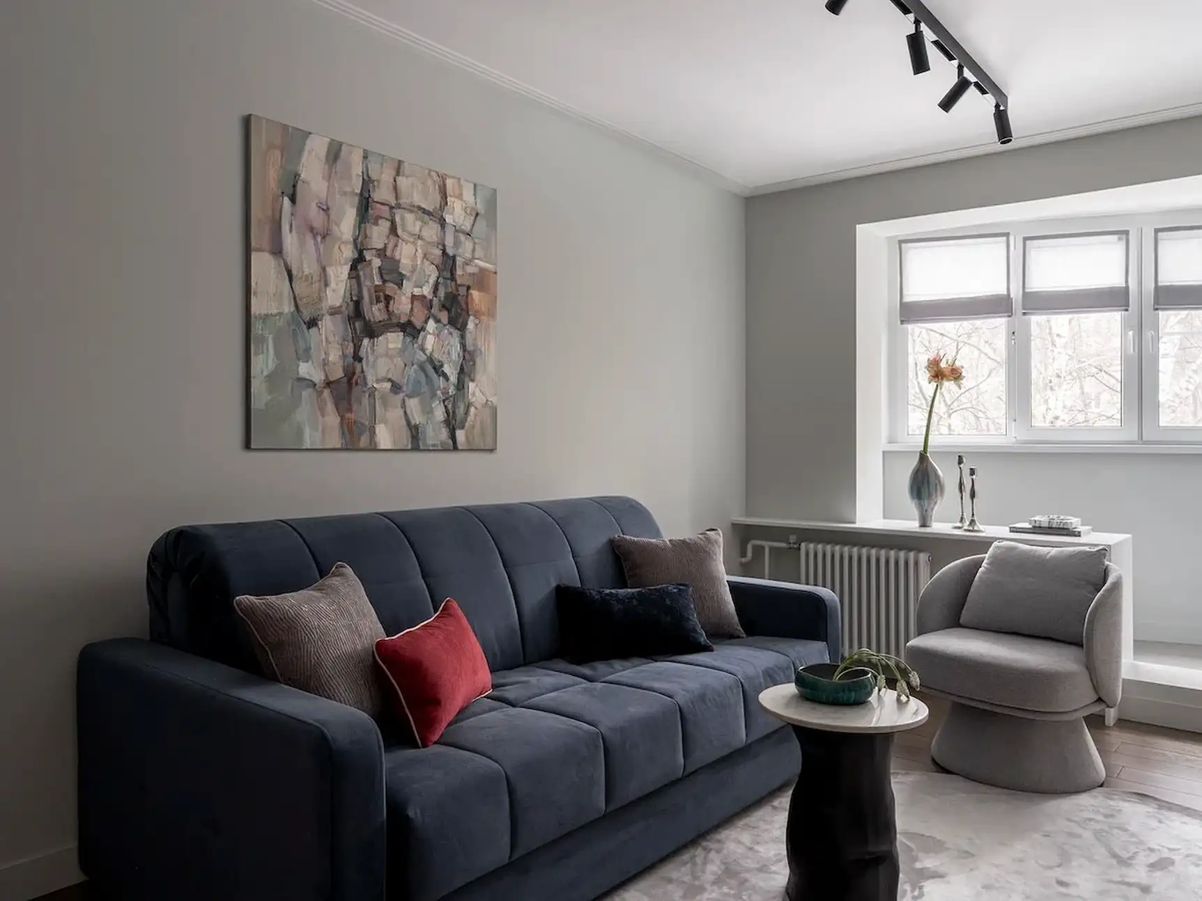 Felújítás modern minimalista stílusban 49 m2-en