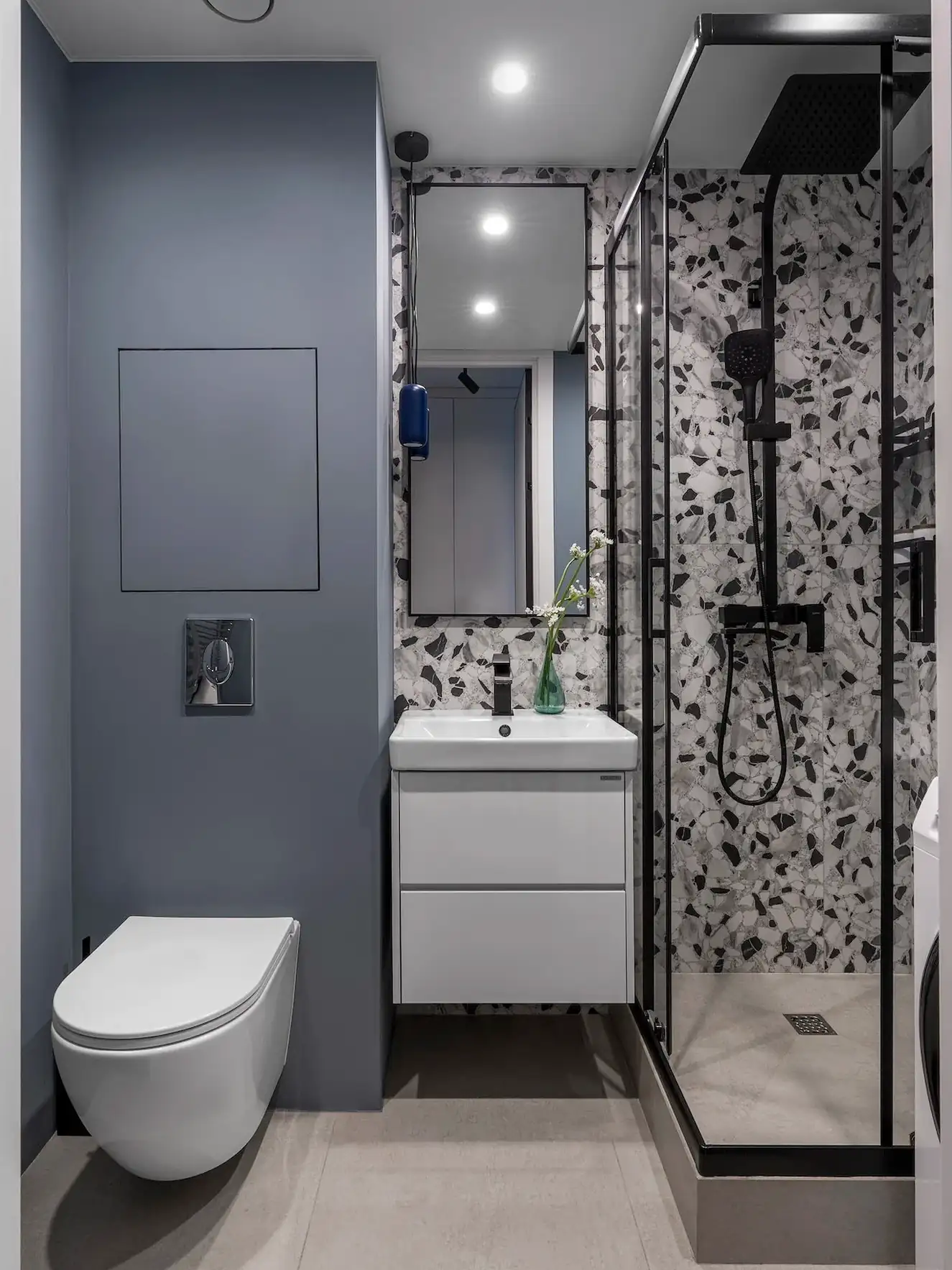 Felújítás modern minimalista stílusban 49 m2-en