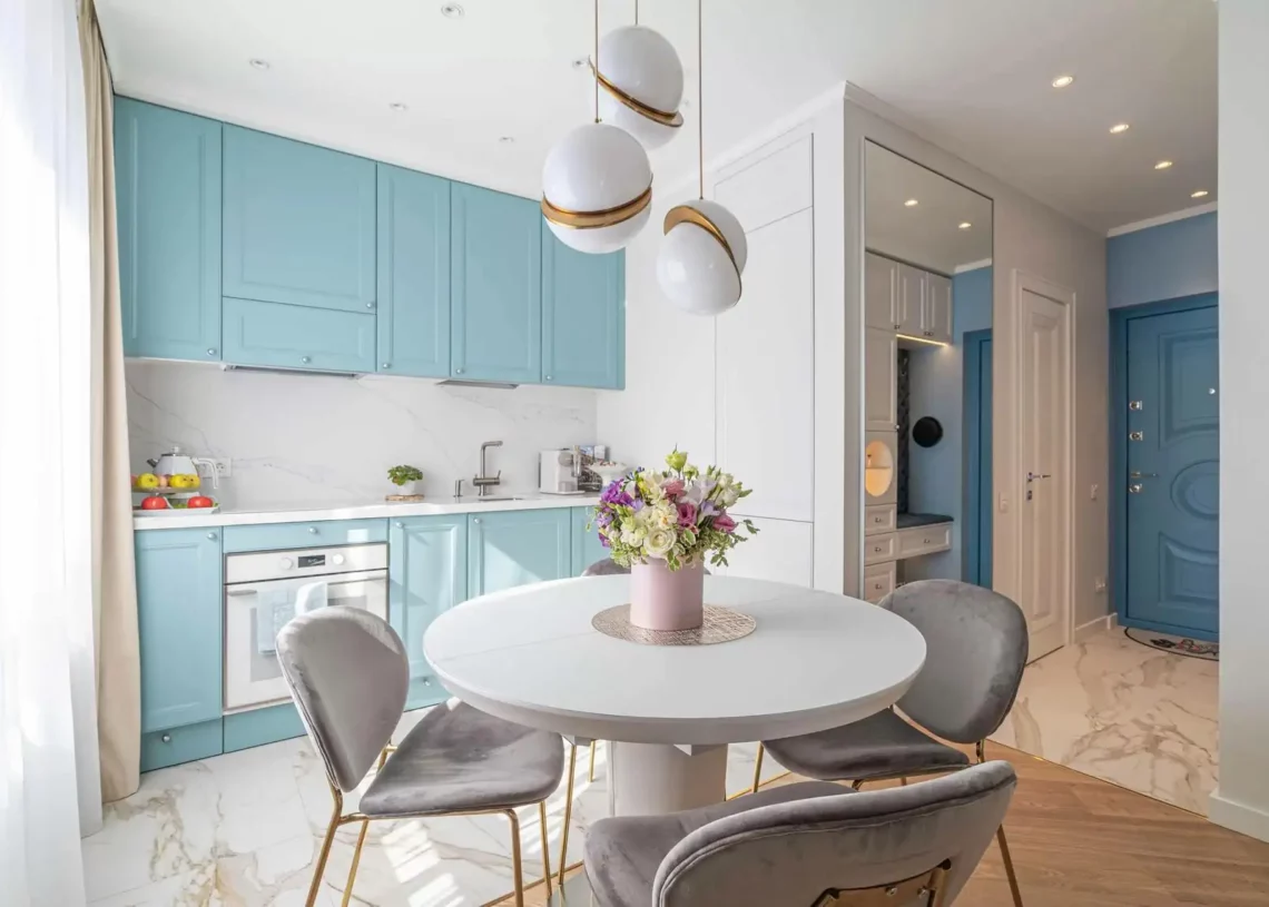 Klasszikus elegancia modern csavarral 35 m2-en