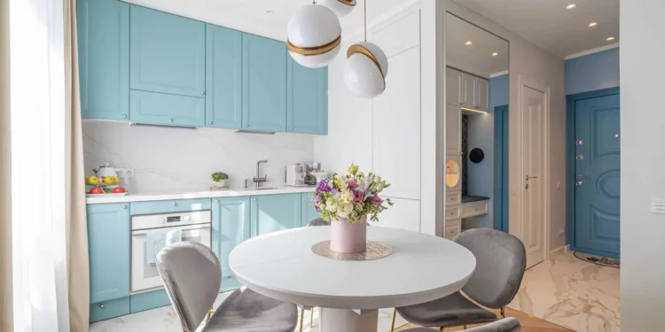 Klasszikus elegancia modern csavarral 35 m2-en