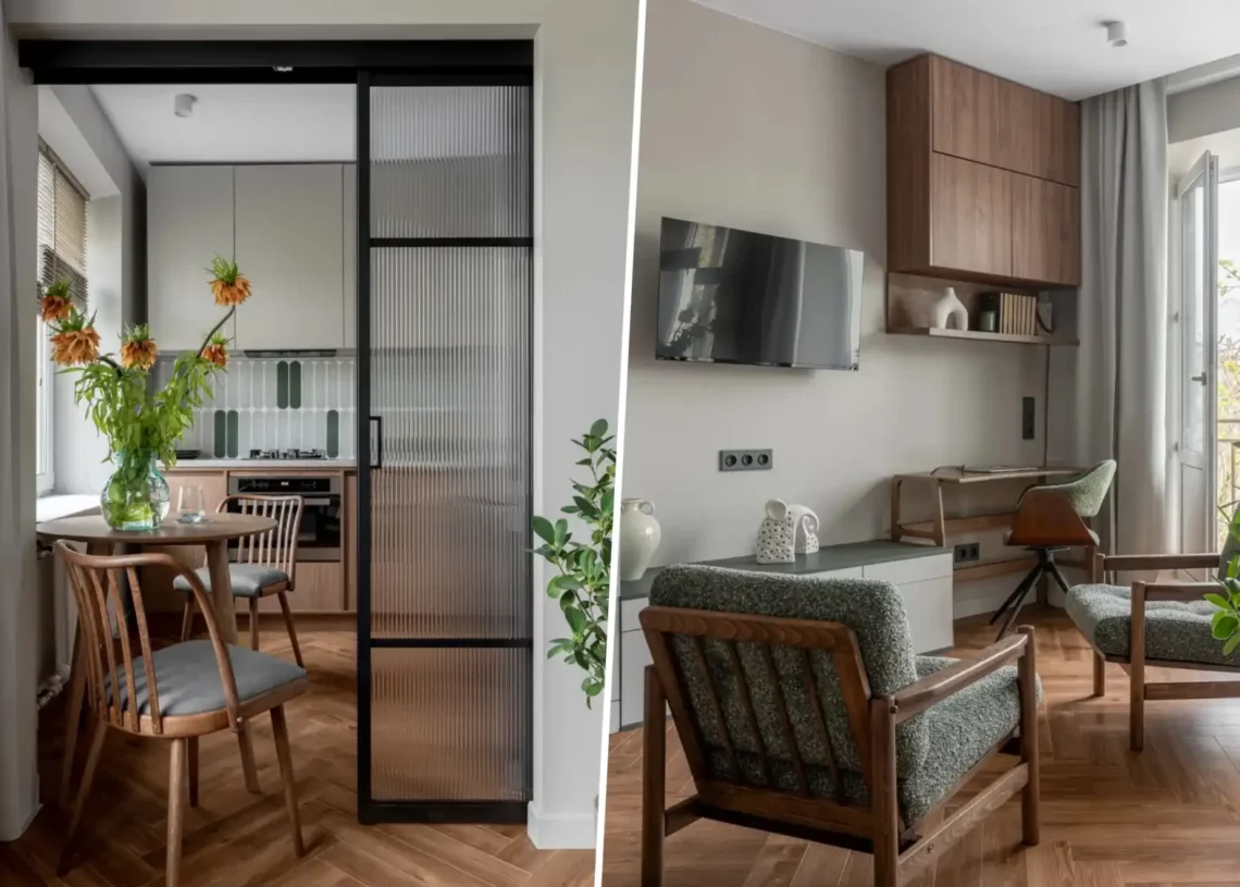Jól szervezett és szép otthon 34 m²-es, egyszobás lakásban