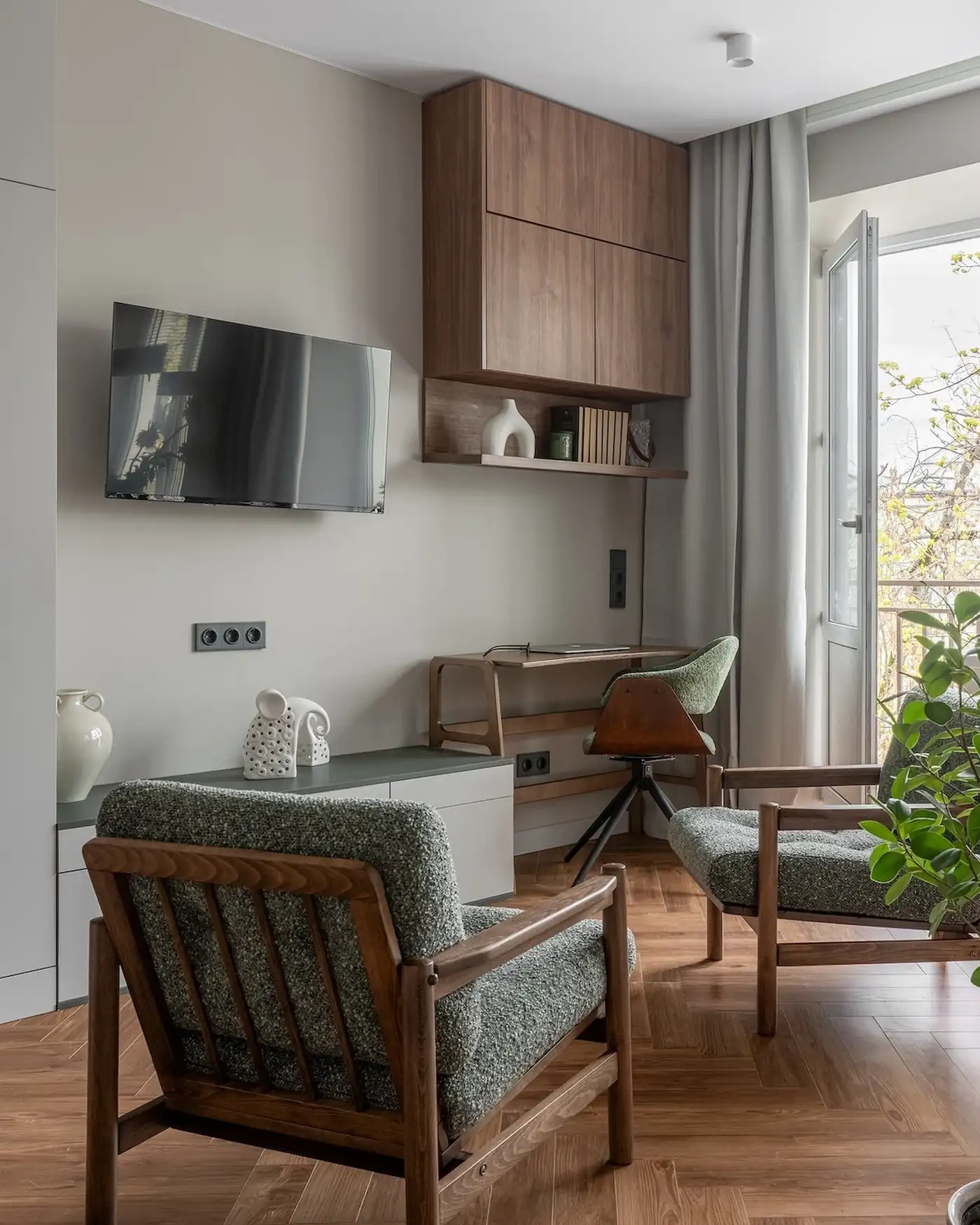 Jól szervezett és szép otthon 34 m²-es, egyszobás lakásban