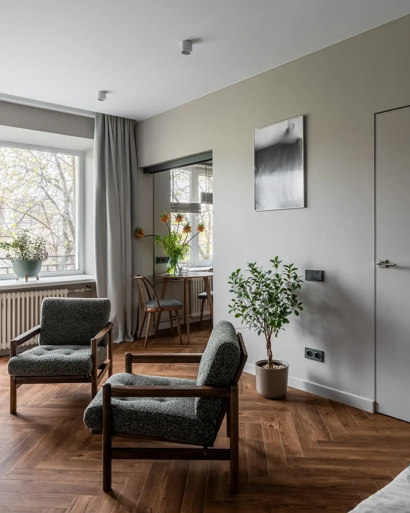 Jól szervezett és szép otthon 34 m²-es, egyszobás lakásban