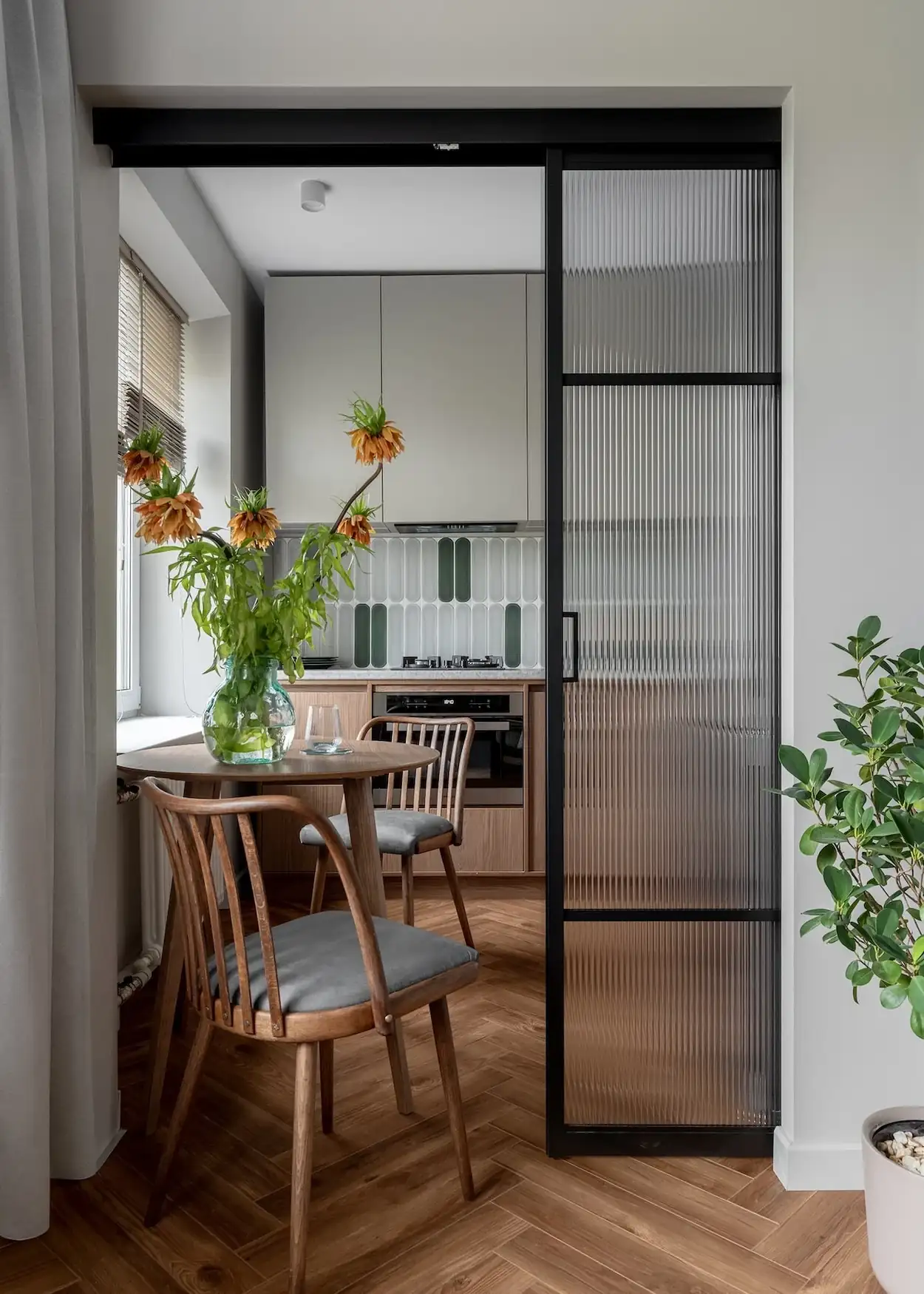 Jól szervezett és szép otthon 34 m²-es, egyszobás lakásban