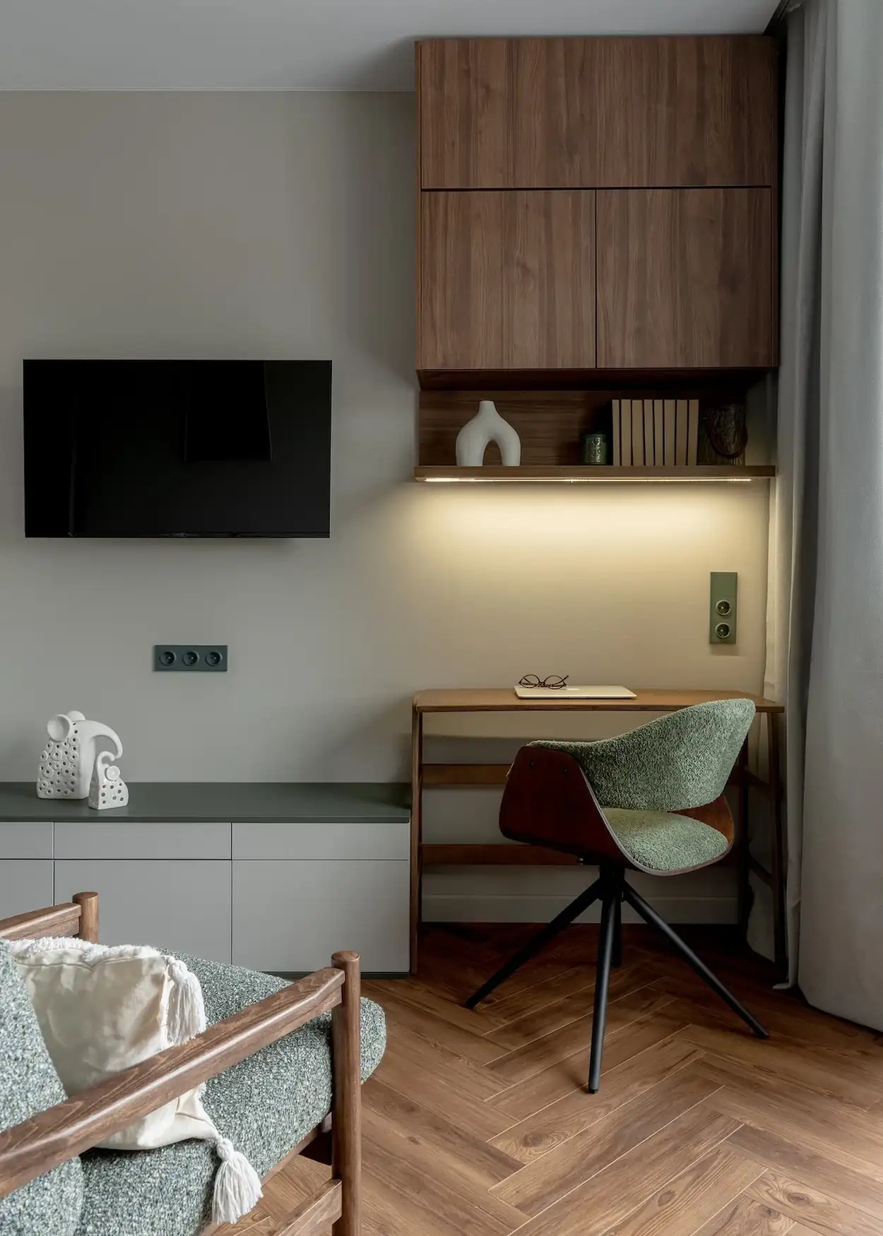 Jól szervezett és szép otthon 34 m²-es, egyszobás lakásban
