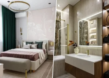 Modern klasszikus stílusban berendezett, 80 m2-es lakás