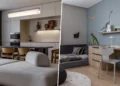 Puha minimalizmus és nyugodt hangulat fiatal család 80 m2-es otthonában