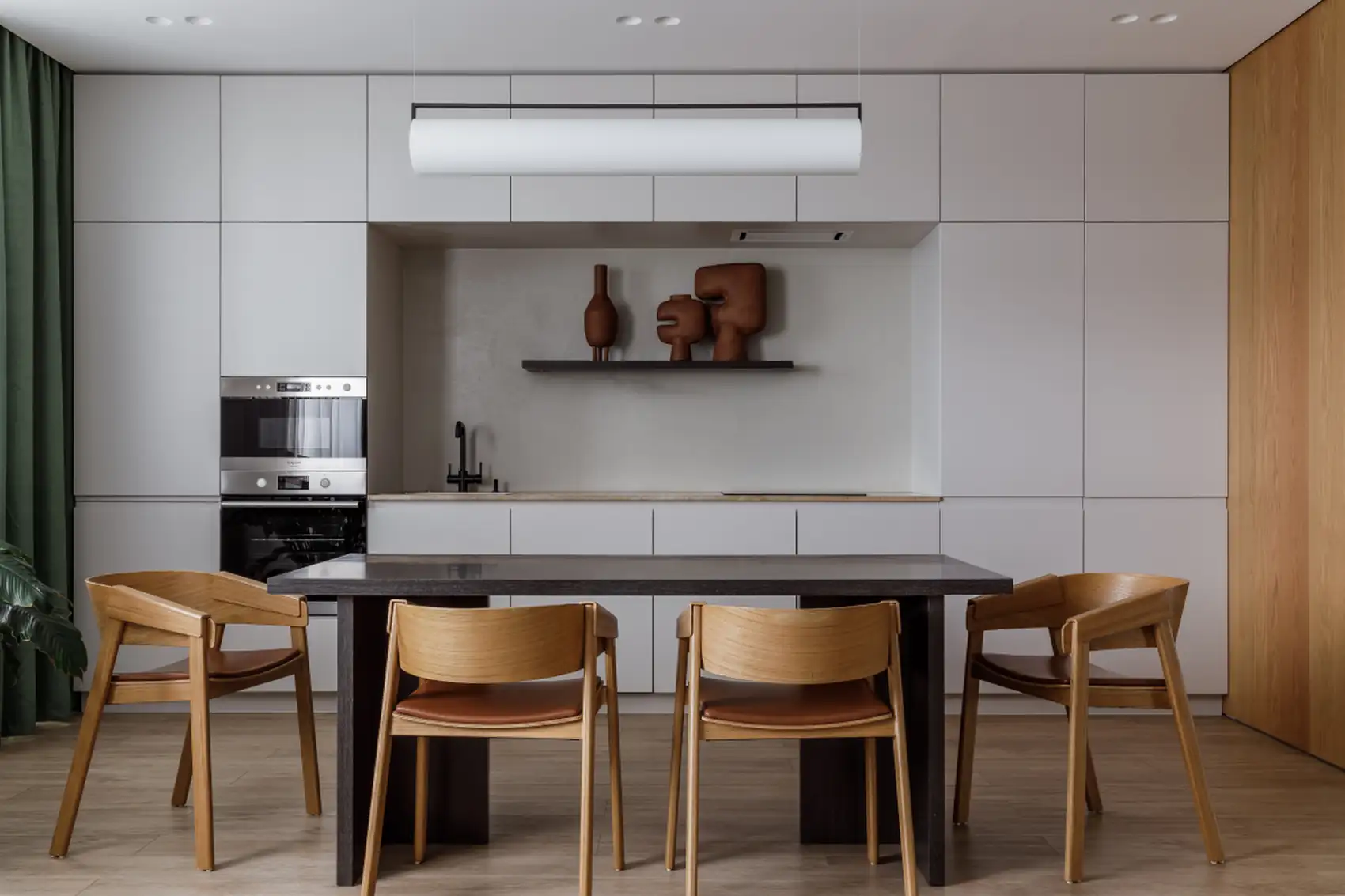 Puha minimalizmus és nyugodt hangulat fiatal család 80 m2-es otthonában