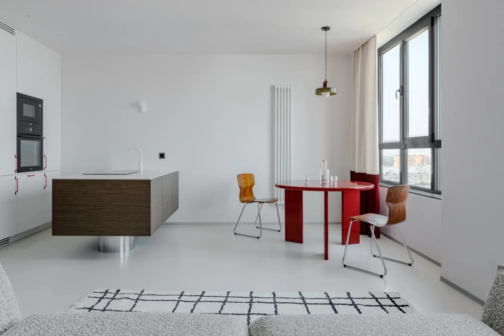 Vagány, modern berendezés 45 m2-en, fókuszban a nyitottság és fény
