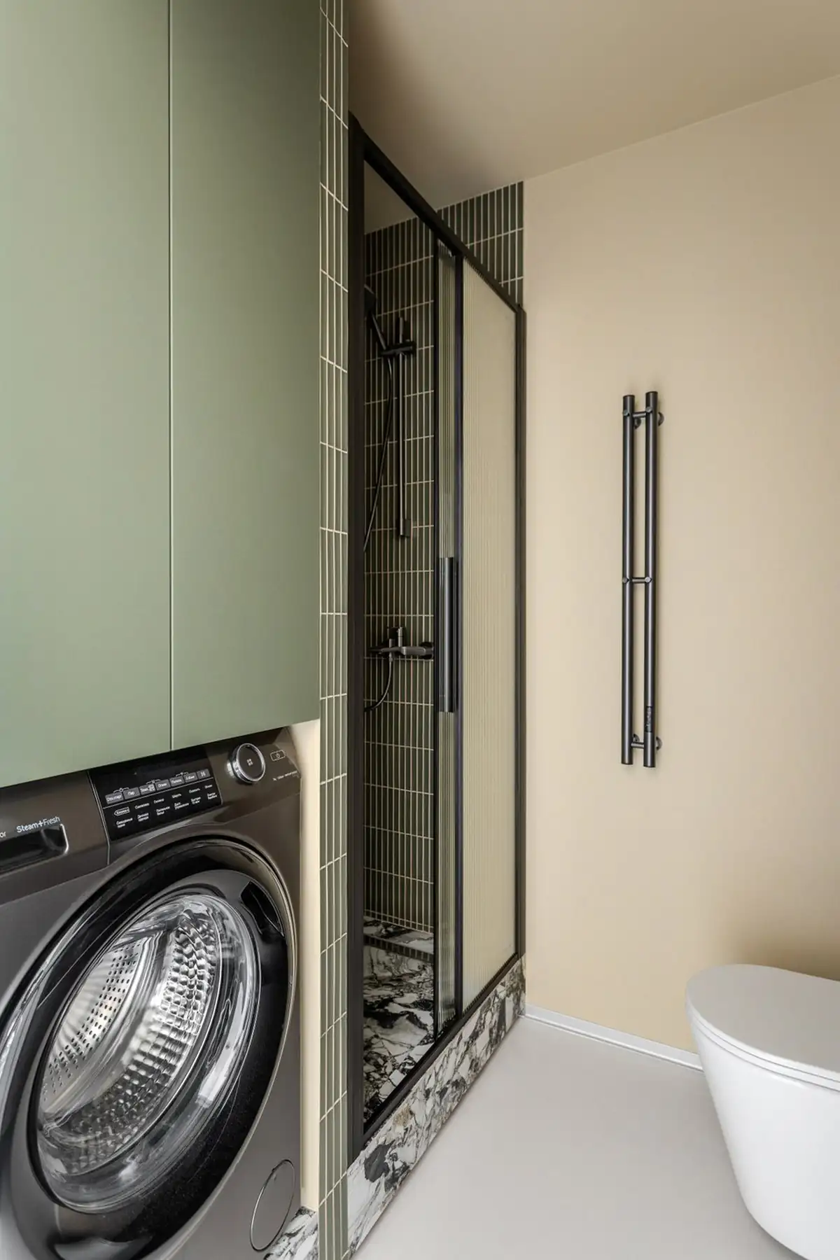 Vagány, modern berendezés 45 m2-en, fókuszban a nyitottság és fény