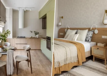 Romantikus, természetes hangulat 58 m2-es lakásban