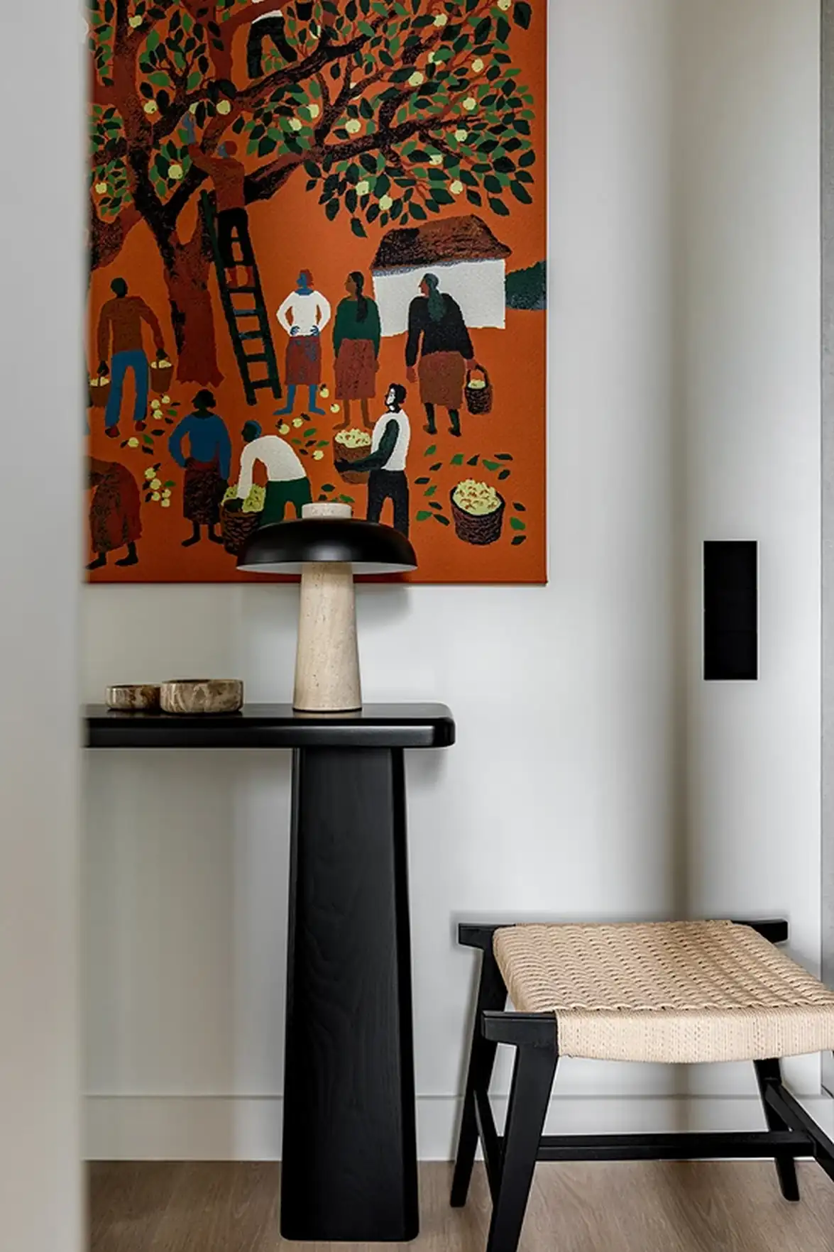 Hangulatos minimalista stílus 74 m2-es lakásban