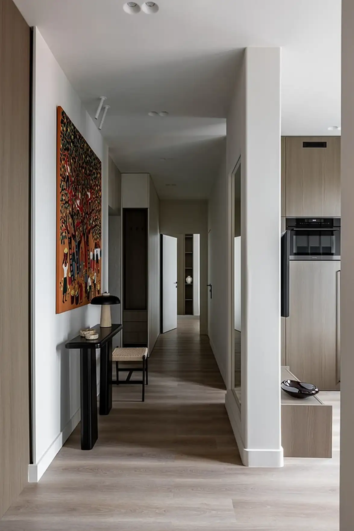 Hangulatos minimalista stílus 74 m2-es lakásban