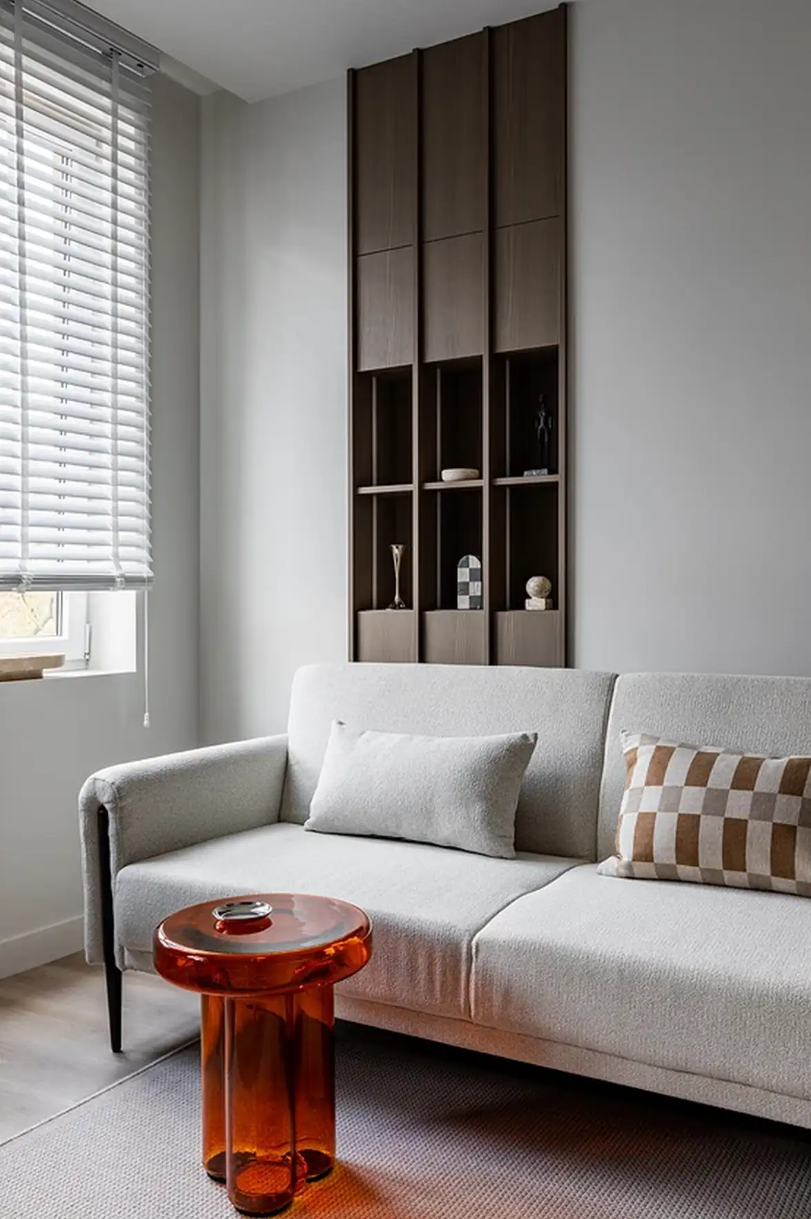 Hangulatos minimalista stílus 74 m2-es lakásban