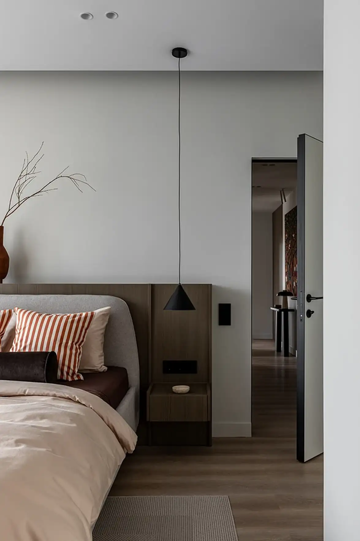 Hangulatos minimalista stílus 74 m2-es lakásban