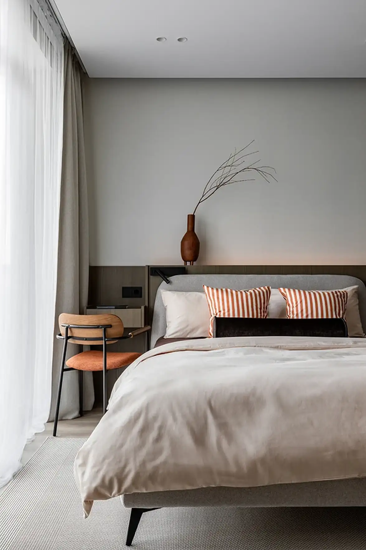 Hangulatos minimalista stílus 74 m2-es lakásban