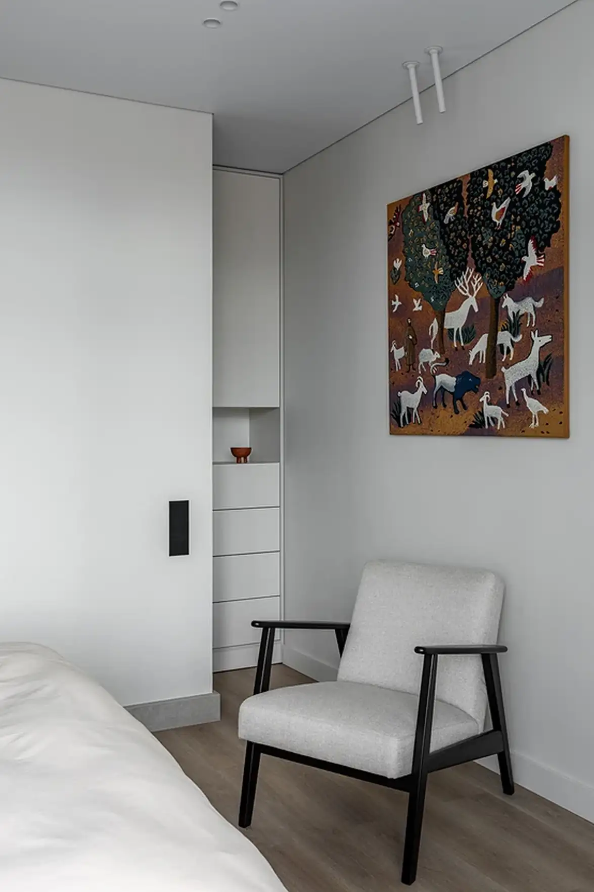 Hangulatos minimalista stílus 74 m2-es lakásban