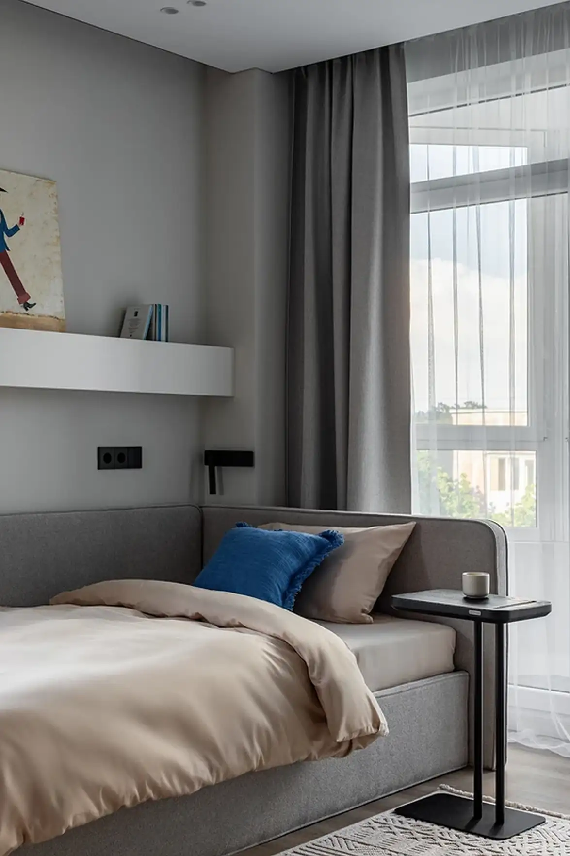Hangulatos minimalista stílus 74 m2-es lakásban