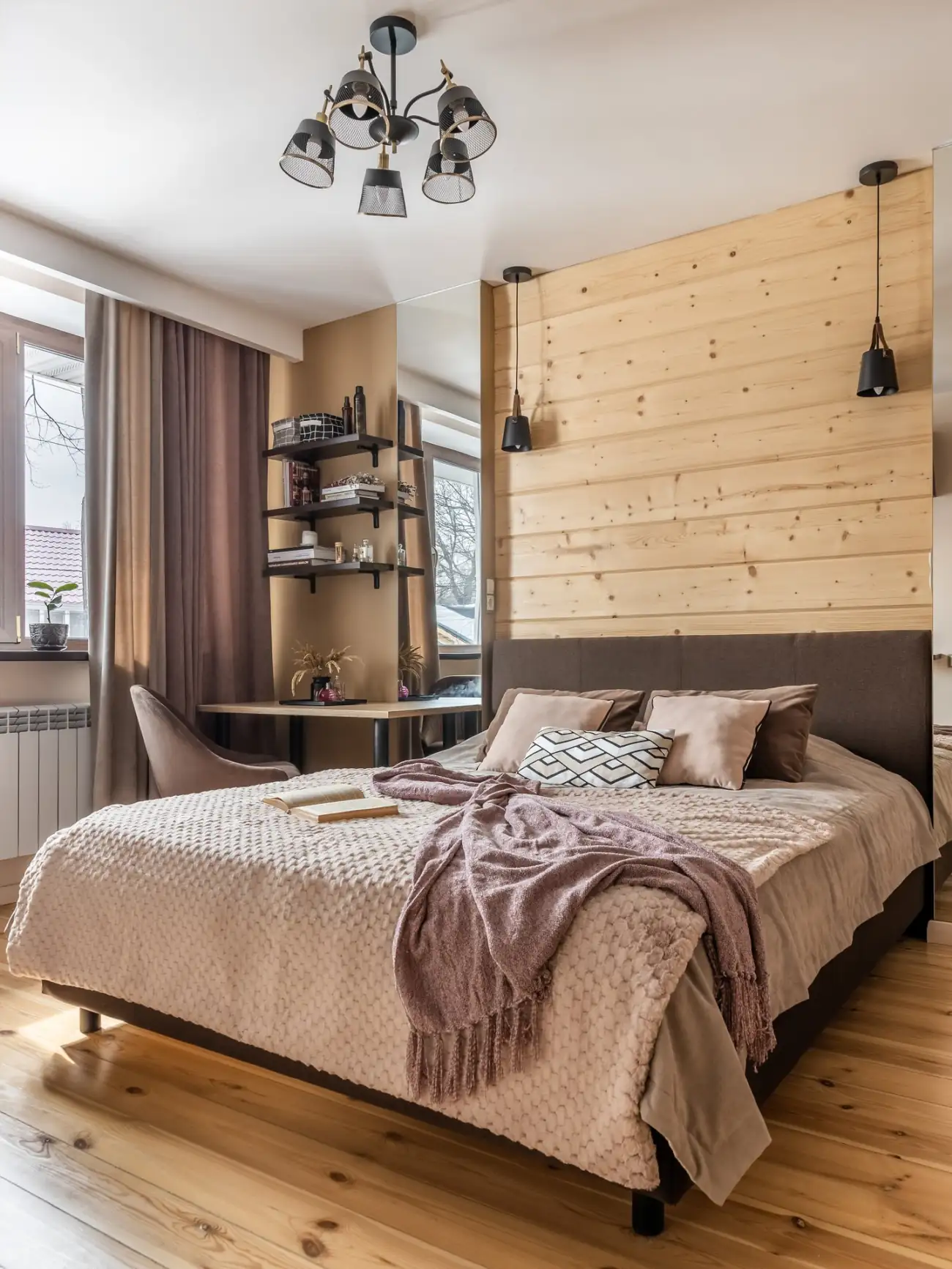 Többgenerációs családi ház - klasszikus, country és loft stílusok