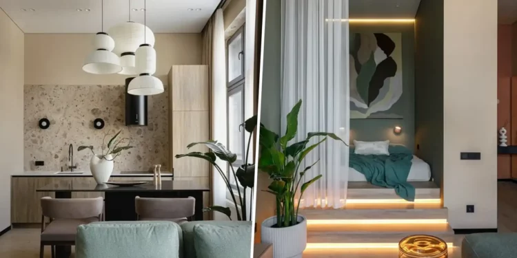 Bali hangulatát idézték meg a fiatal pár befektetésként vásárolt, 36 m²-es lakásában