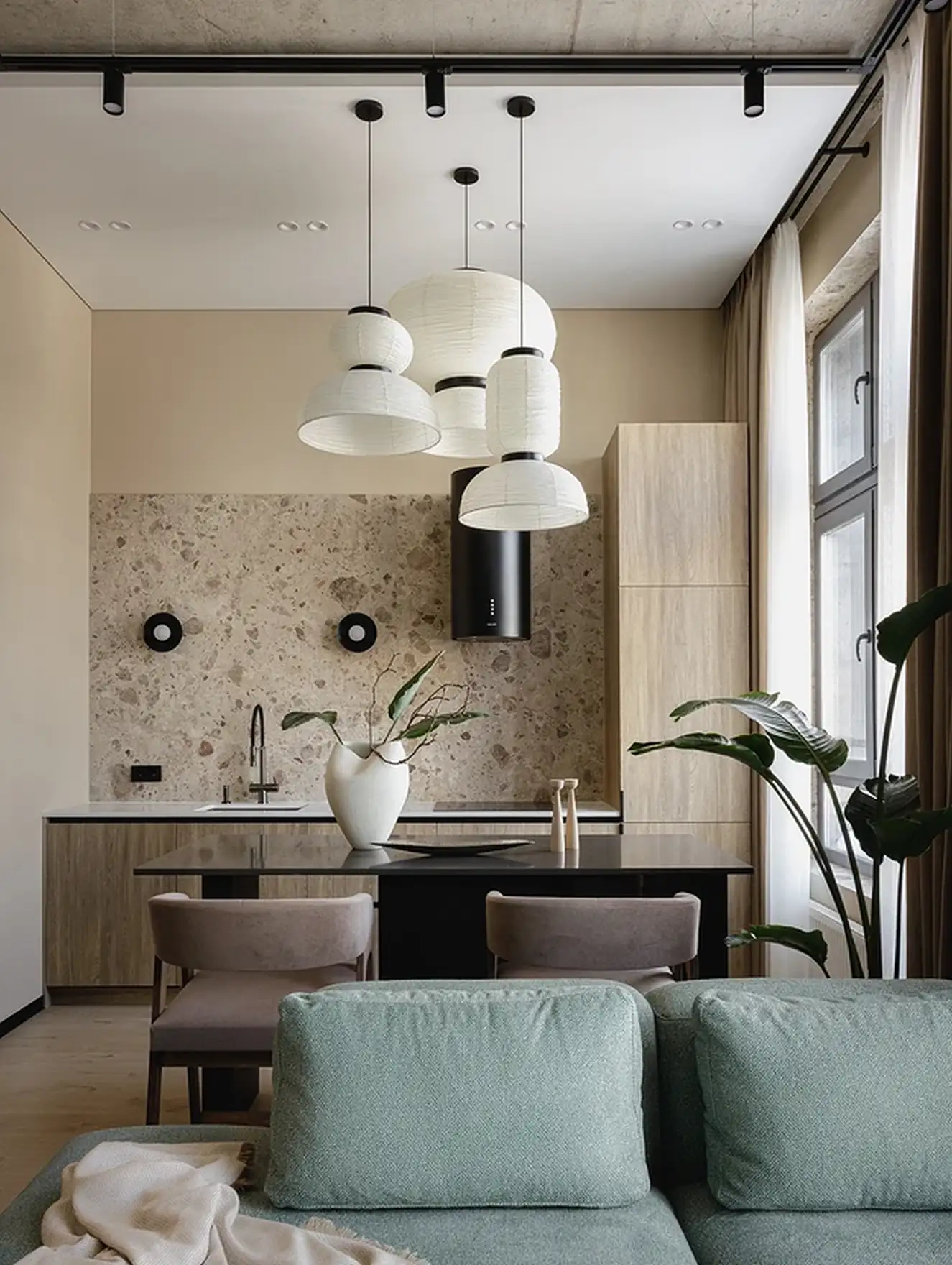 Bali hangulatát idézték meg a fiatal pár befektetésként vásárolt, 36 m²-es lakásában