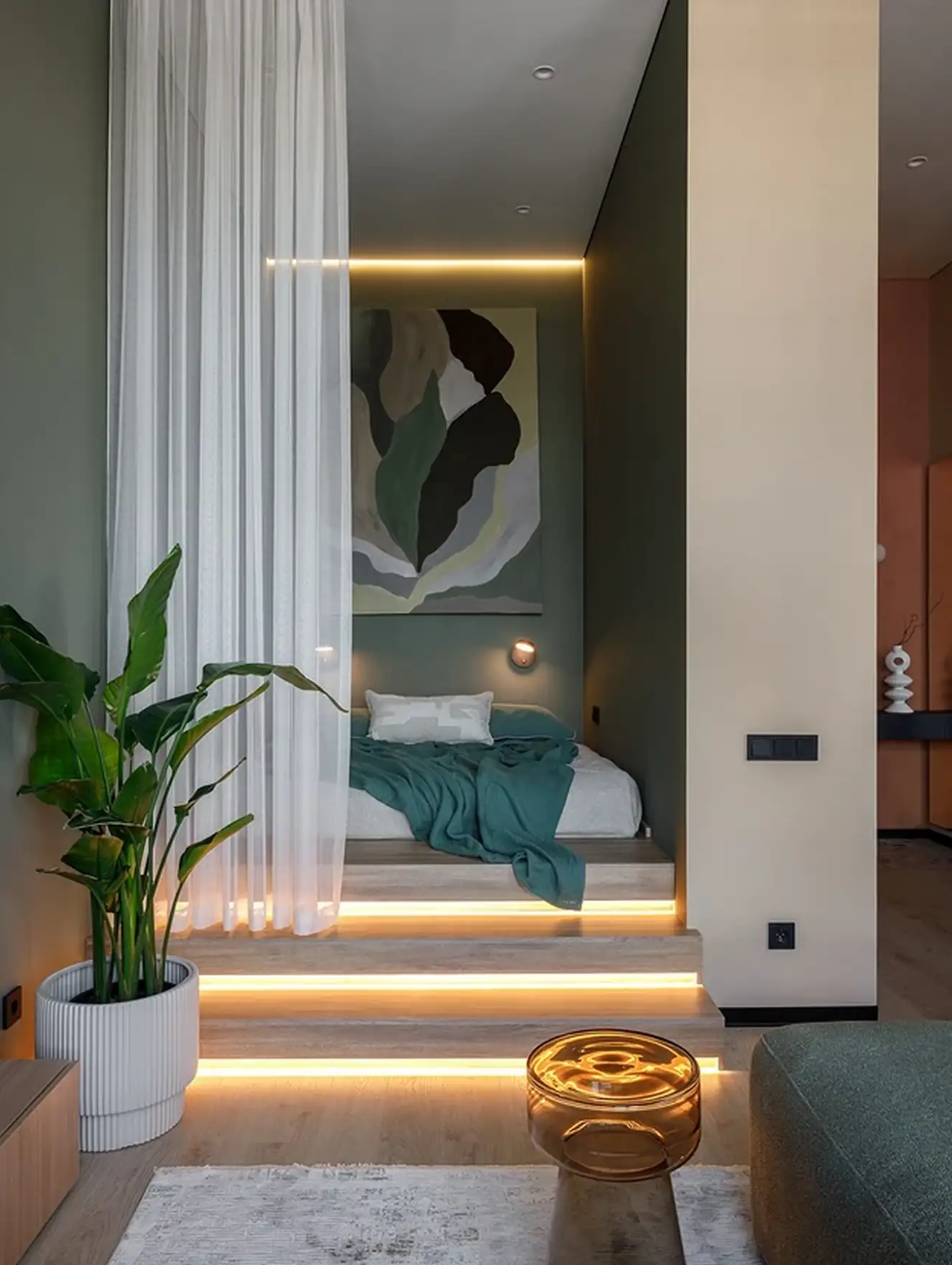 Bali hangulatát idézték meg a fiatal pár befektetésként vásárolt, 36 m²-es lakásában