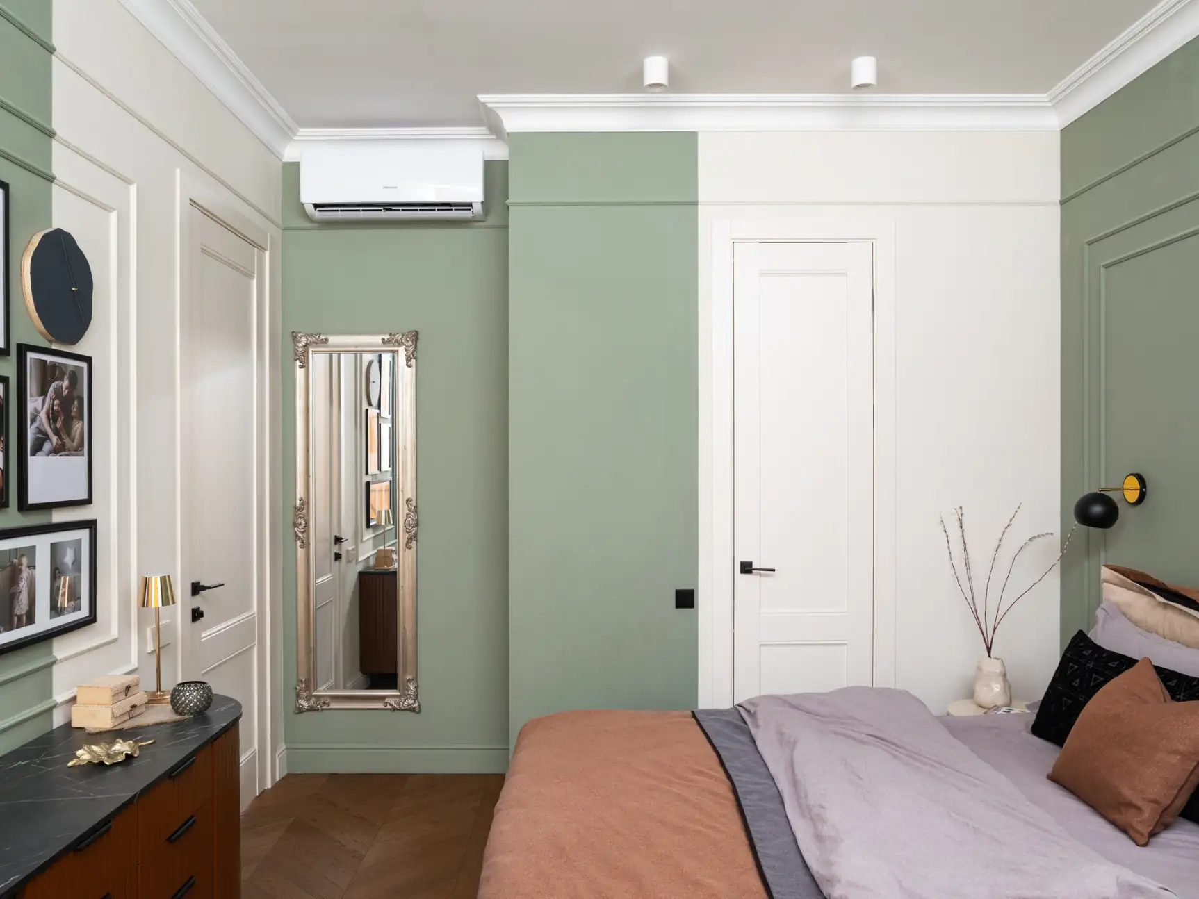 Időtálló összhatás, minimalizmus helyett klasszikus részletek 62 m2-en