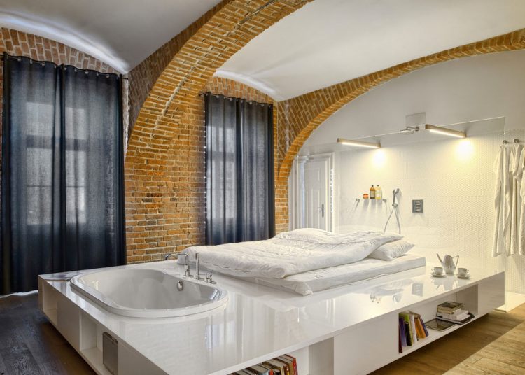 Fiatal sportoló látványos 100m2-es lakása, melyet nem családi otthonnak, inkább az élet élvezetéhez alakítottak