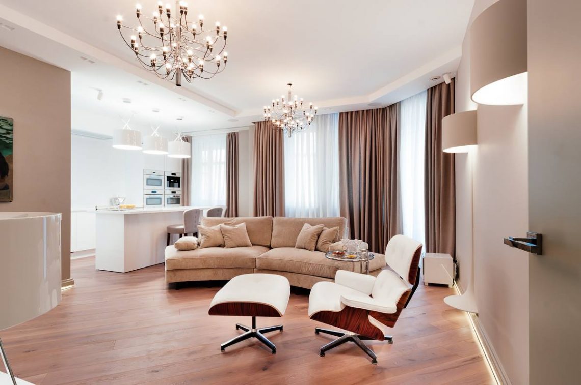 Elegáns megoldások egy modern, minimál stílusban berendezett, 110m2-es lakásban