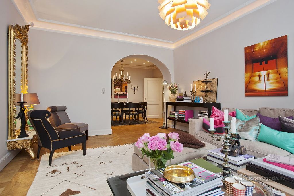 Konyha a szobában - elegáns, szép, 125nm-es lakás Konyha a szobában - elegáns, szép, 125nm-es lakás