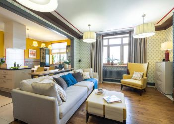 A fő követelmény: nem lehet unalmas - háromfős család színes, négyszobás, 143m2-es otthona körben szervezett szobákkal