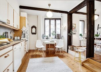 Nagyon kellemes és otthonos lakás, finoman rusztikus hangulattal