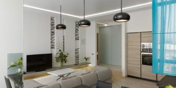 Tágas, modern, elegáns lakás, inspiráló részletekkel