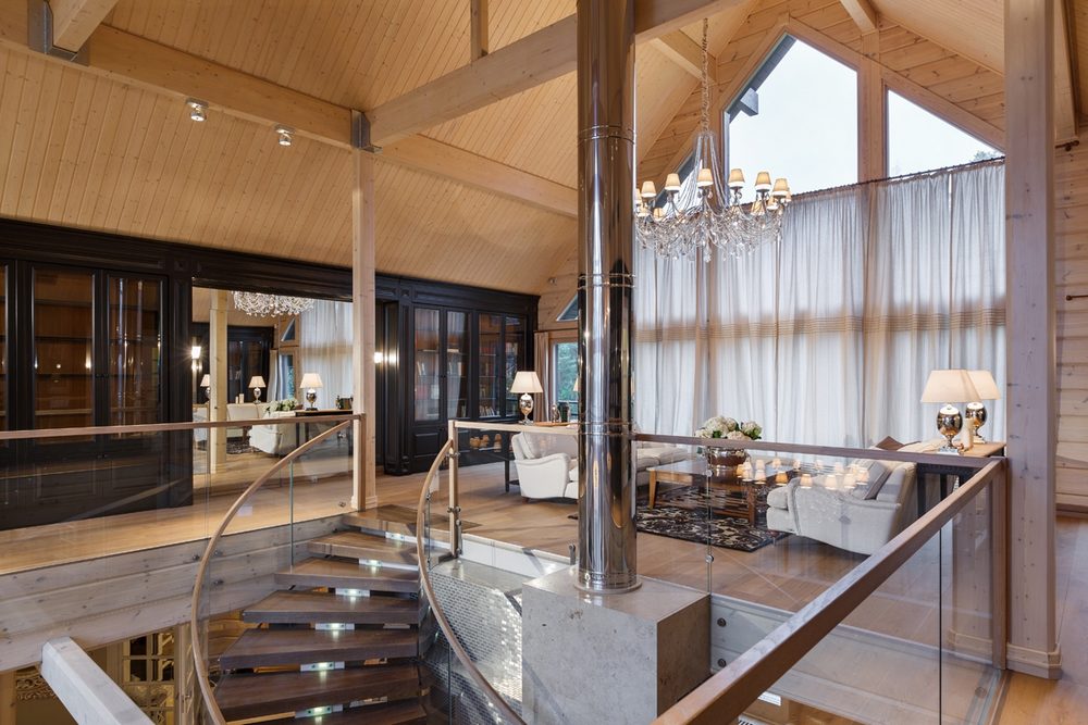 Faház felsőfokon - modern építészet és klasszikus stílus egy szép családi birtokon Faház felsőfokon - modern építészet és klasszikus stílus egy szép családi birtokon