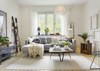 Ha még nincs vagy kicsi a család - 50nm skandináv stílusban egy-két személyre