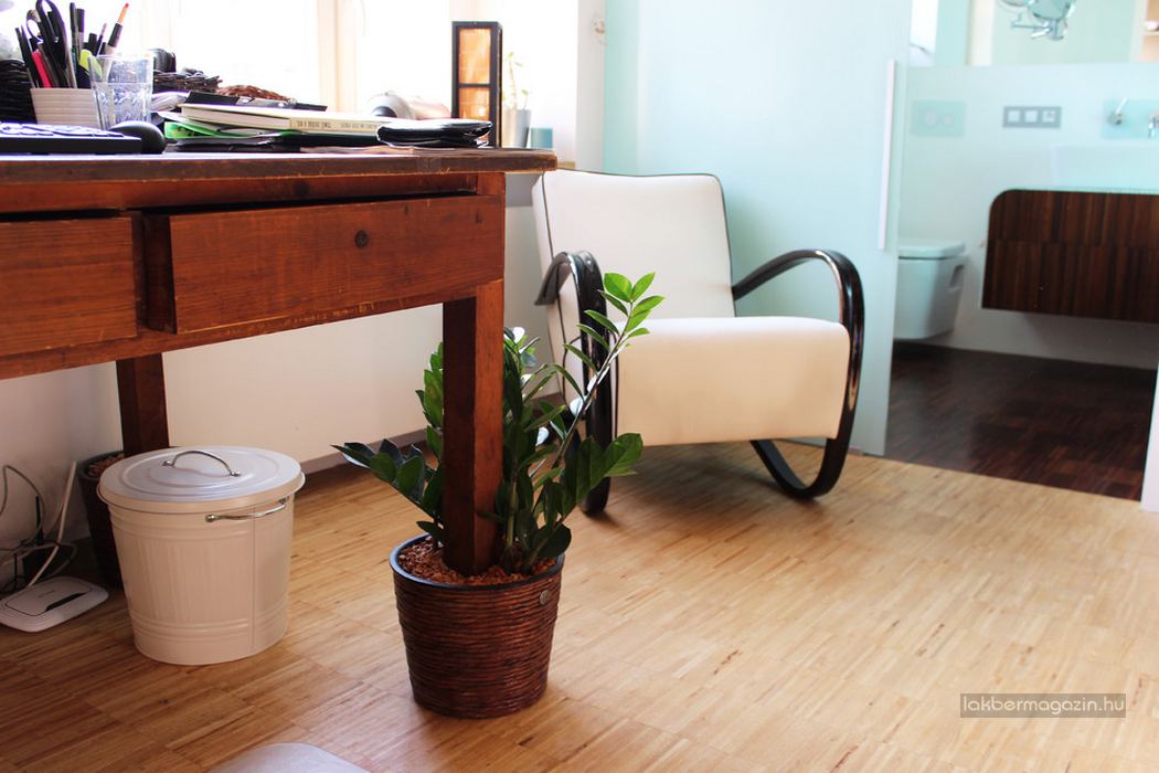 Kis lakás kreatívan saját ötletekkel és munkával - nyitott és egyedi 50nm-es otthon