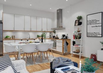 54nm-es lakás, 28nm-es konyha, étkező, nappali szobával