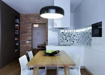 56m2-es lakás átalakítása nyitott elrendezéssel, modern, szimpla, elegáns és férfias dekorációval