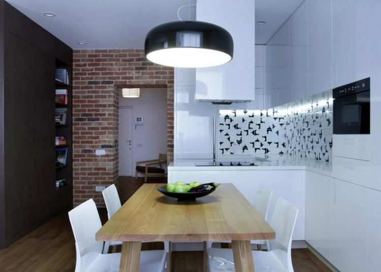 56m2-es lakás átalakítása nyitott elrendezéssel, modern, szimpla, elegáns és férfias dekorációval