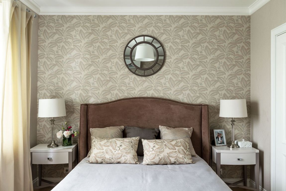 Három helyiség, 56m2, szabálytalan alaprajz - egy fiatal pár lakásának kényelmes berendezése meleg színárnyalatokkal Három helyiség, 56m2, szabálytalan alaprajz - egy fiatal pár lakásának kényelmes berendezése meleg színárnyalatokkal