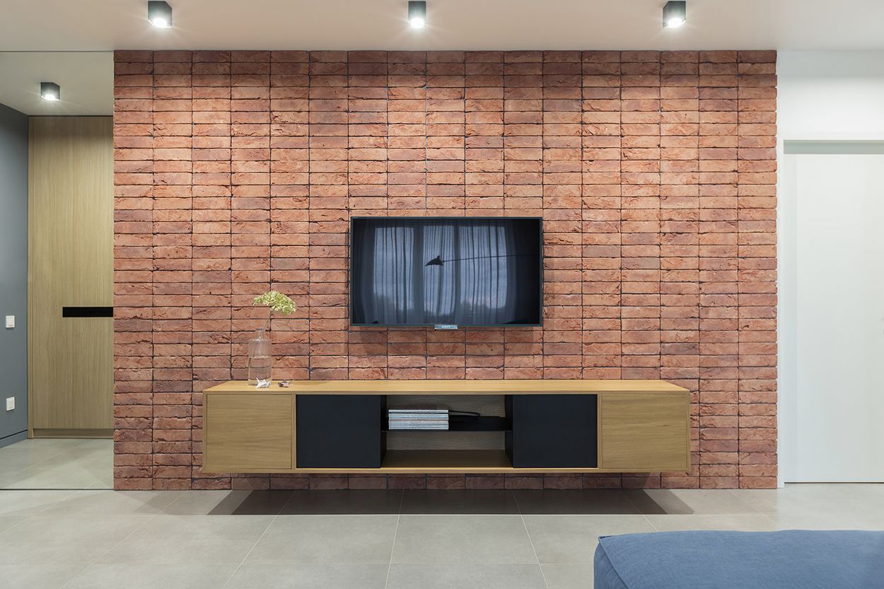 Letisztult és funkcionális terek, modern, könnyed lakberendezés 60m2-en - fiatal család háromszobás lakása