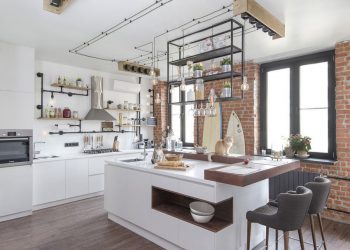 65m2-es legénylakás - két cica, kutya, indusztriális stílus és egyedi megoldások