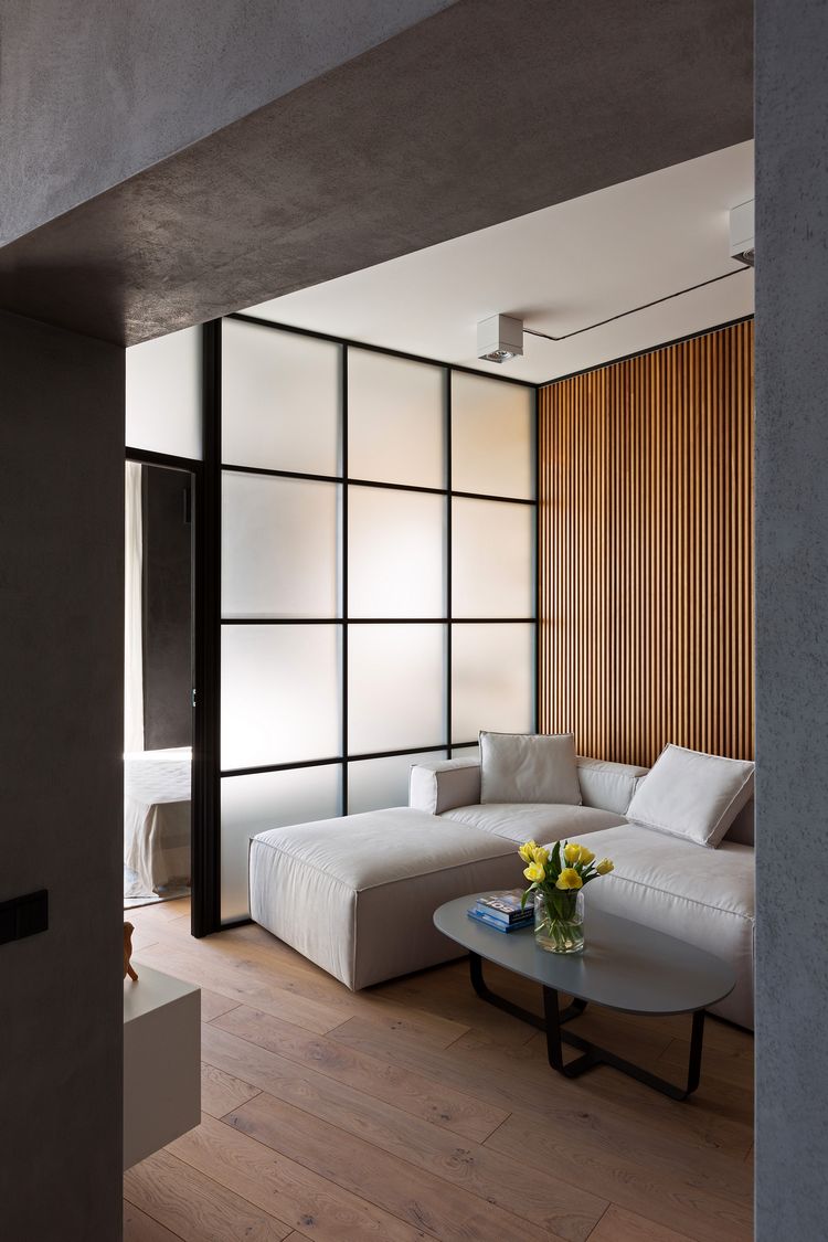 Férfias lakberendezés, kényelem és markáns stílus - 70m2-es új építésű kétszobás legénylakás Férfias lakberendezés, kényelem és markáns stílus - 70m2-es új építésű kétszobás legénylakás