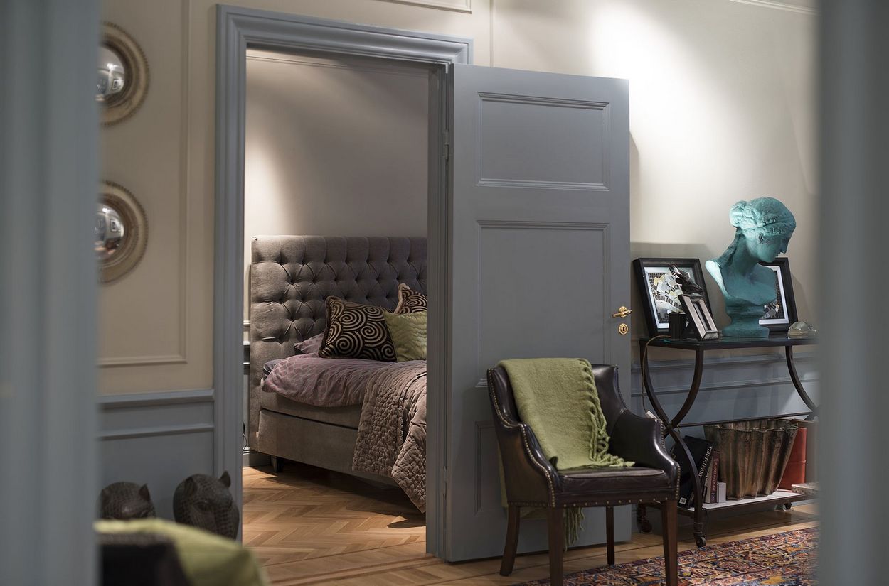 Különlegesen szép lakberendezés egy 70m2-es kétszobás lakásban - béke és nyugalom, ízléses anyagok és színek, gyönyörű kályha Különlegesen szép lakberendezés egy 70m2-es kétszobás lakásban - béke és nyugalom, ízléses anyagok és színek, gyönyörű kályha