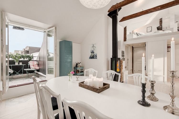 Tetőtéri lakások: 76nm, nyitottság, fény, galéria, terasz